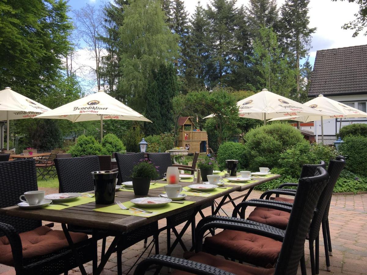 Hotel Zur Heidebluete Hambuhren ภายนอก รูปภาพ